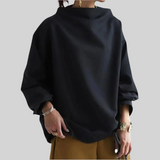 Corina – Pulover oversize cu guler pâlnie