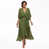 Mirabela – Rochie din șifon cu cordon
