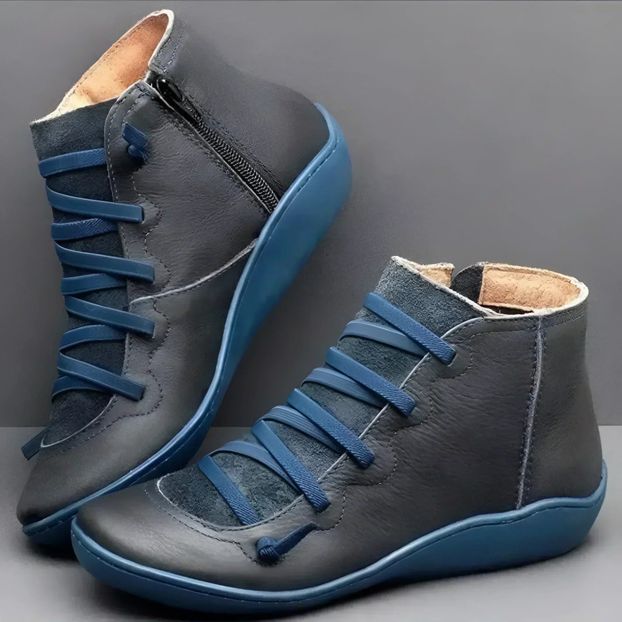 Victorița – Botine cu șireturi elastice