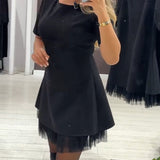 Liviana – Rochie scurtă cu tul