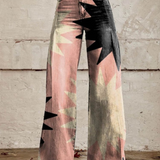 Stela – Pantaloni largi cu model stelat