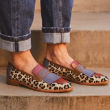 Ema – Mocasini leopard cu franjuri