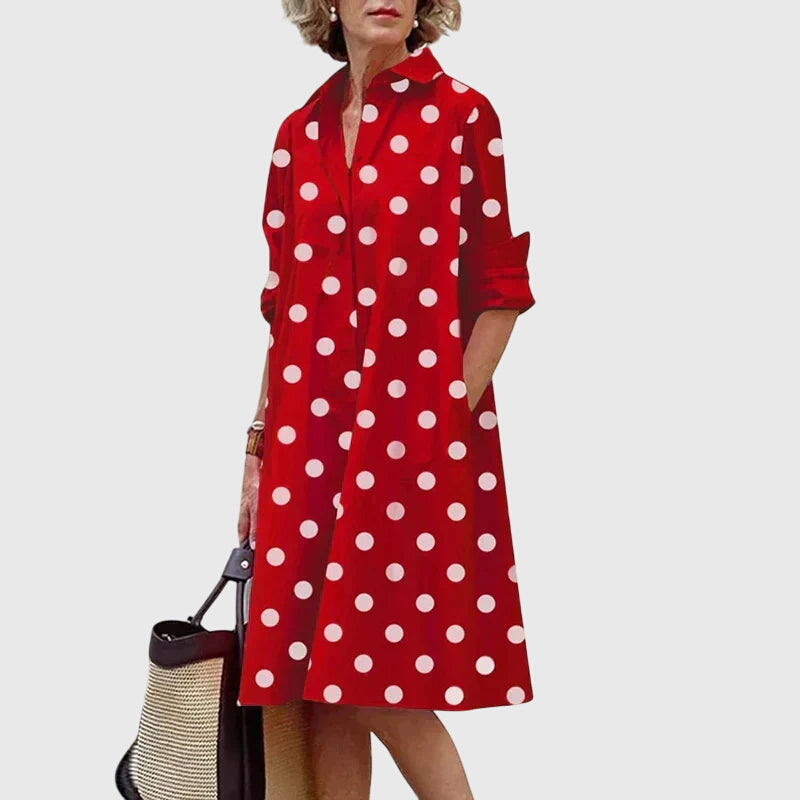 Valerica – Rochie cămașă cu buzunare