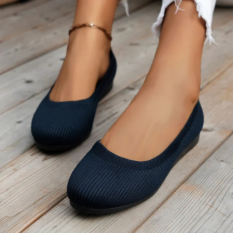 Gina – Balerini din tricot respirabil