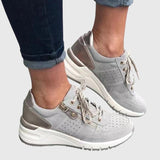 Tamara – Sneakers perforați cu fermoar