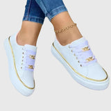 Silvia – Sneakers cu lanț auriu