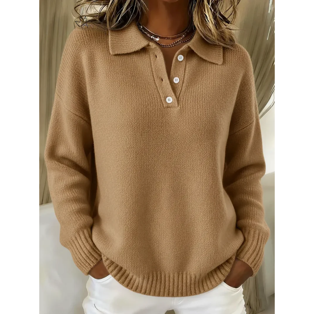 Ema – Pulover cu guler polo