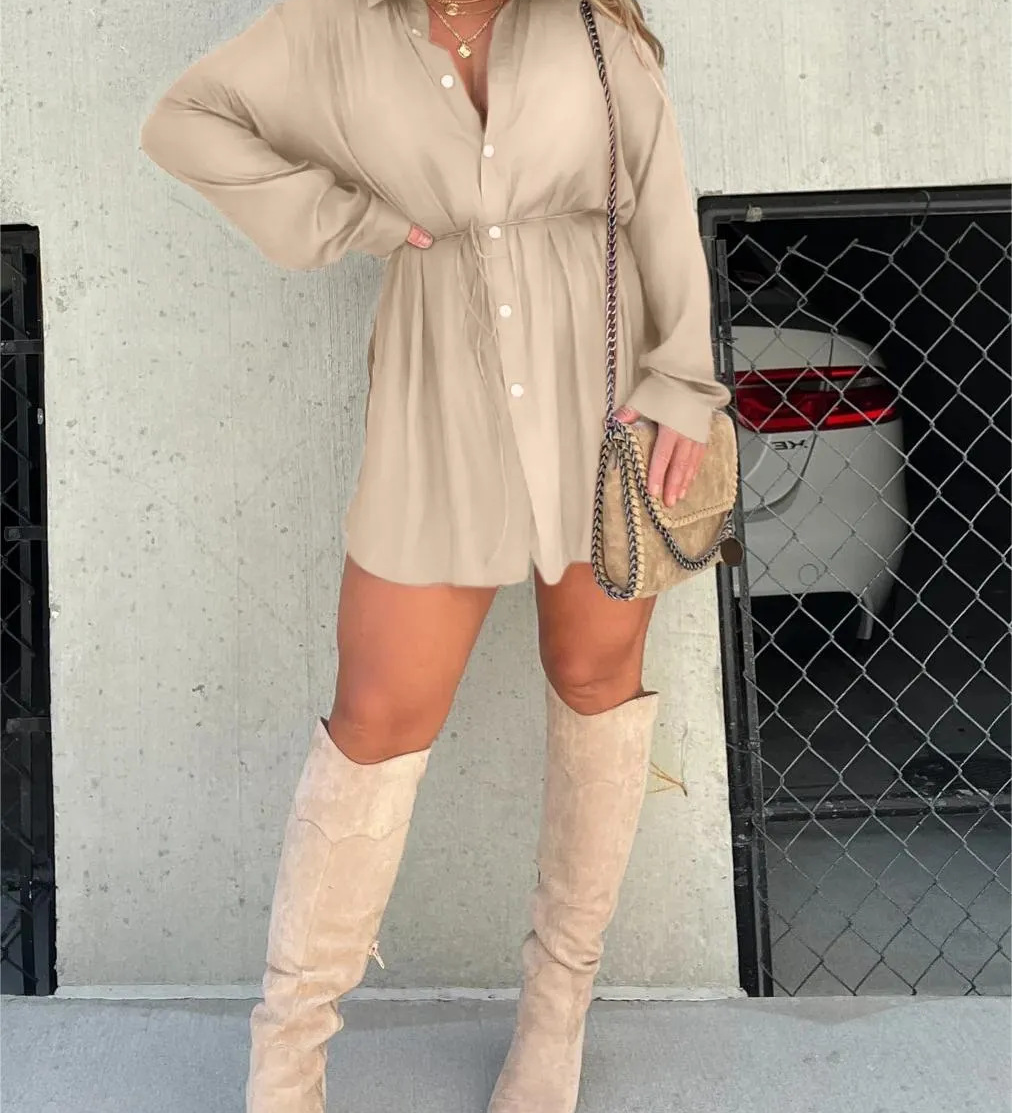 Ciprianna – Rochie cămașă scurtă