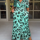 Estera – Rochie maxi cu nasturi