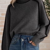Zamfirița – Pulover cu dungi raglan