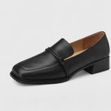Larisa – Mocasini retro cu vârf pătrat