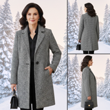 Doina – Palton lung din tweed