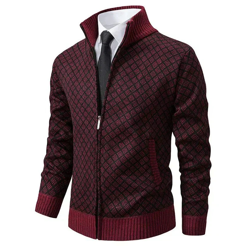 Dorin – Cardigan cu romburi mici