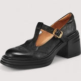 Gherghina-Ioana – Pantofi Mary Jane cu toc bloc