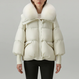 Ramira – Geacă puffer cu guler pufos