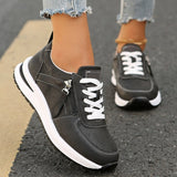 Angelica – Sneakers cu fermoar lateral