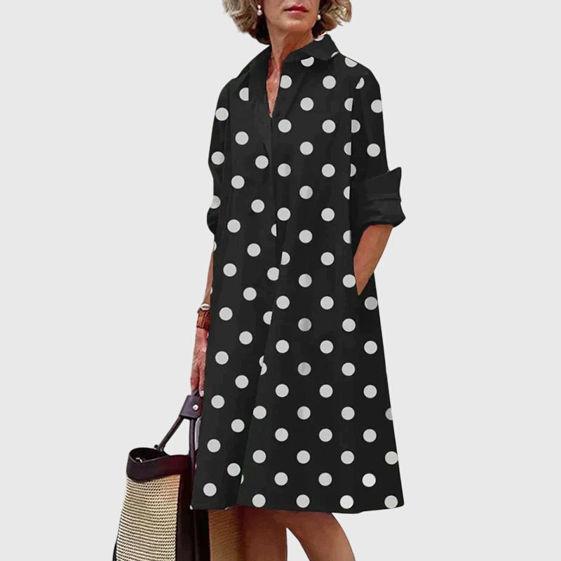 Valerica – Rochie cămașă cu buzunare