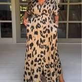 Estera – Rochie maxi cu nasturi