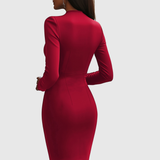 Iolanda – Rochie mulată cu decolteu