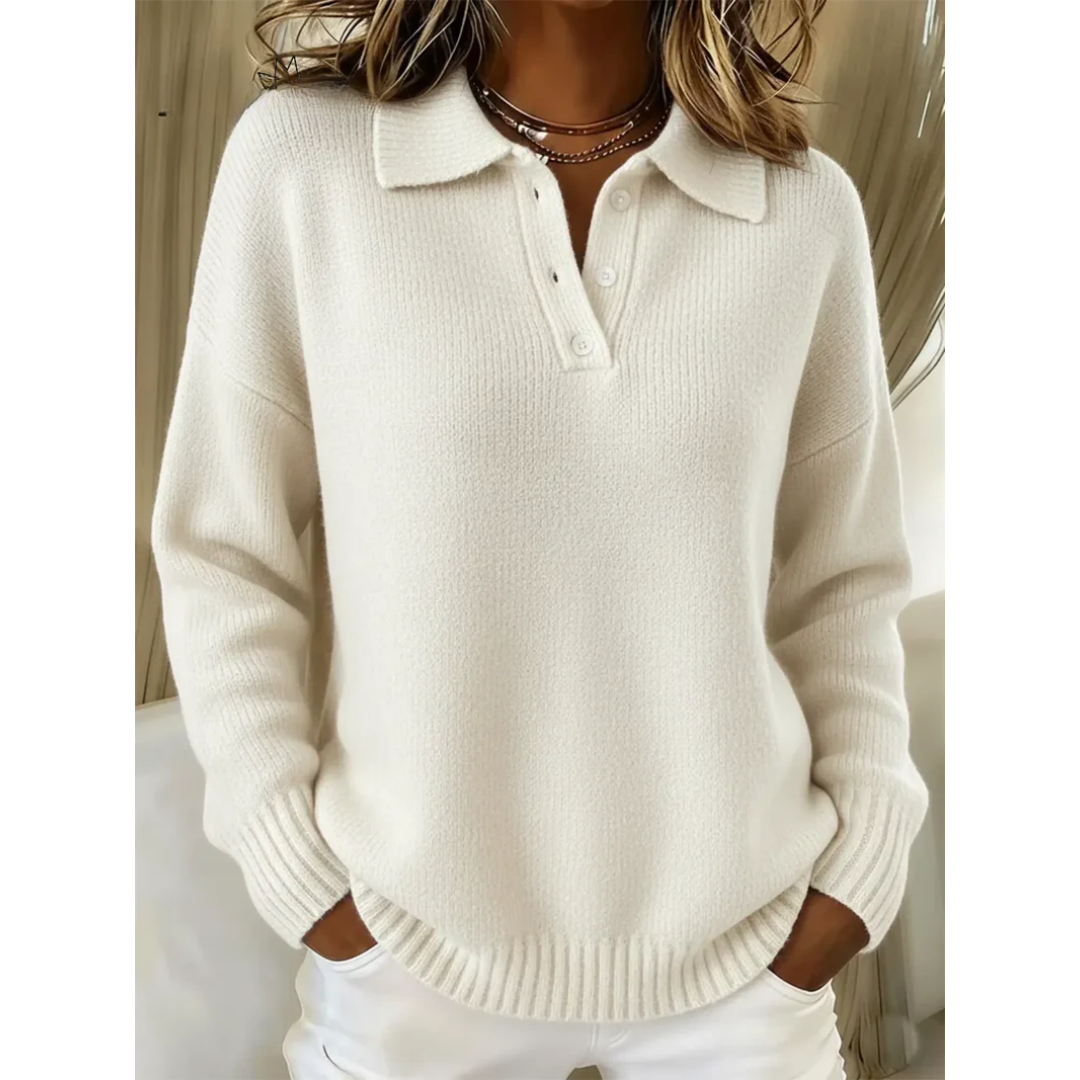 Ema – Pulover cu guler polo