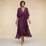 Mirabela – Rochie din șifon cu cordon