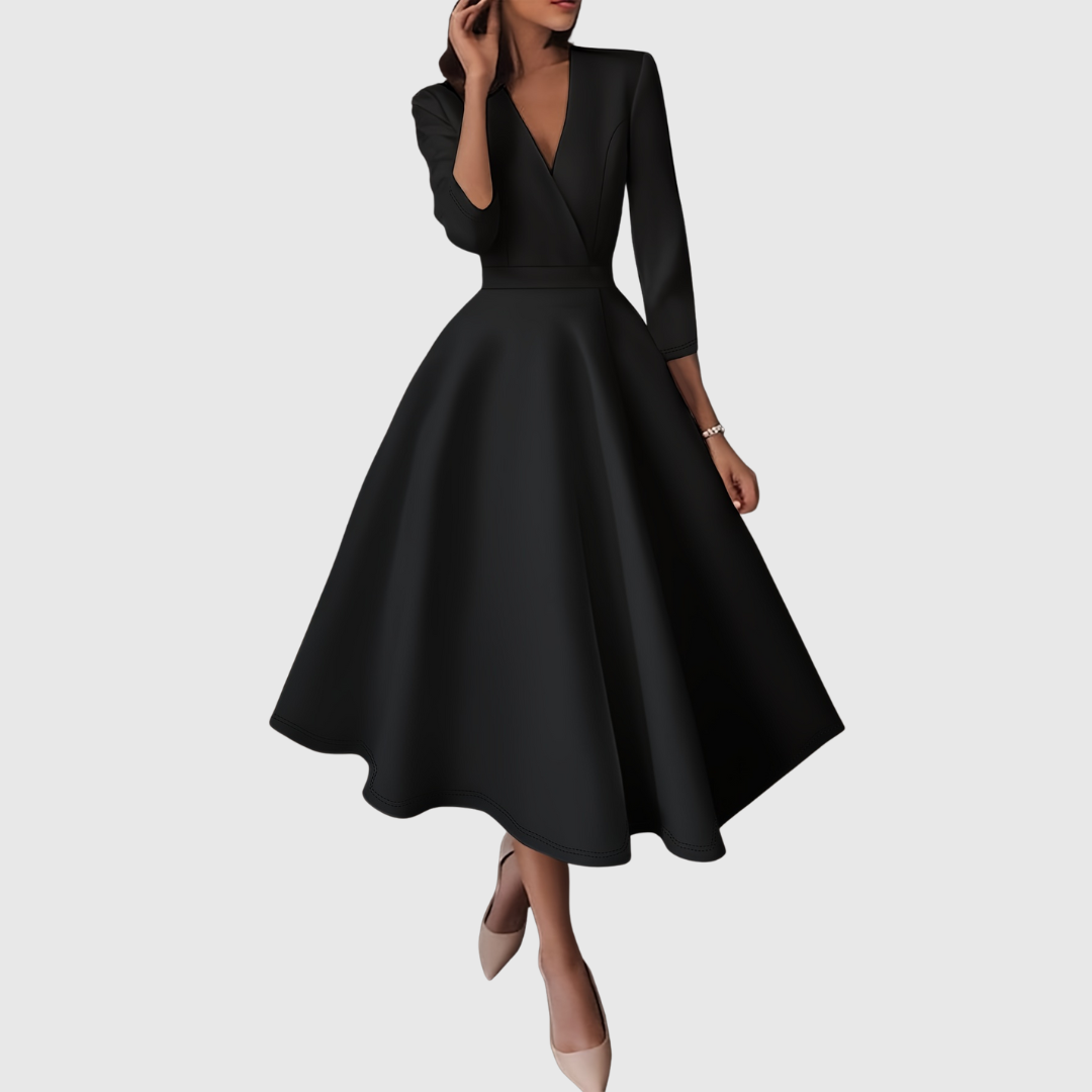 Aura – Rochie midi petrecută