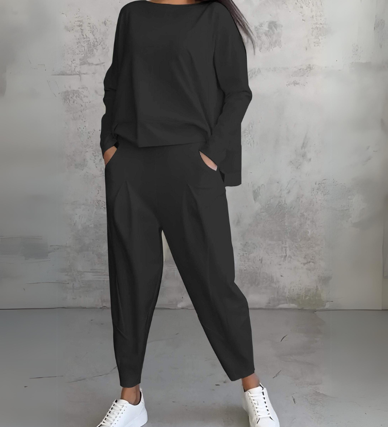 Natalia – Set lejer cu pantaloni