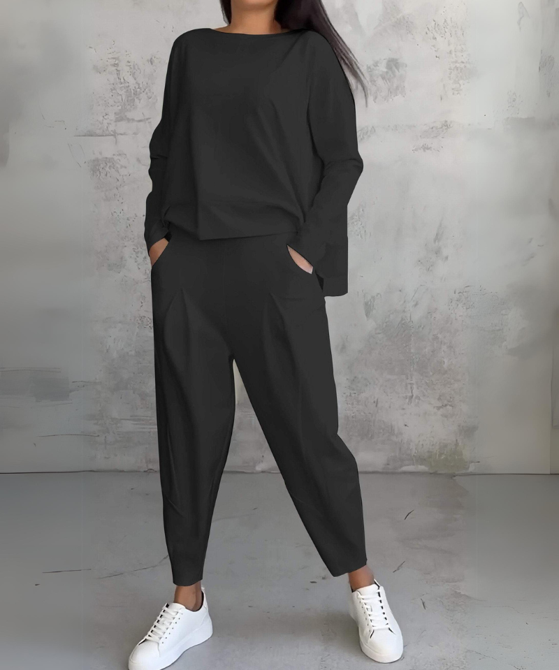 Natalia – Set lejer cu pantaloni