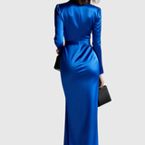 Tamara – Rochie satinată petrecută