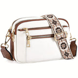 Amelia – Geantă crossbody cu baretă florală