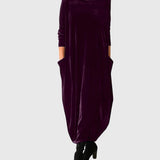 Oltea – Rochie elegantă din catifea