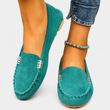 Sabrina – Mocasini clasici cu ornament metalic