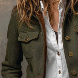 Lorelei – Blazer în spic cu bordură