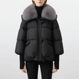 Ramira – Geacă puffer cu guler pufos
