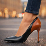 Rada – Pantofi stiletto în două tonuri