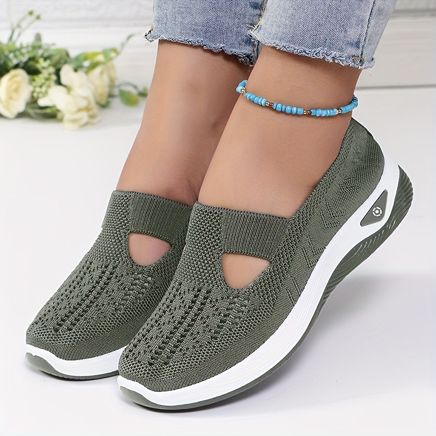 Zamfirița – Sneakers tricotați fără șiret