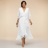 Mirabela – Rochie din șifon cu cordon