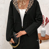 Corina – Geacă reversibilă cu leopard
