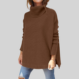 Mălina – Pulover oversize cu guler înalt