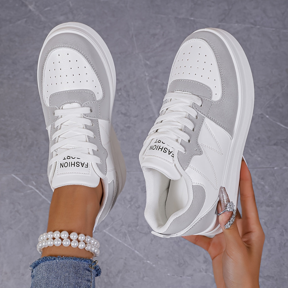 Andra – Sneakers cu platformă înaltă