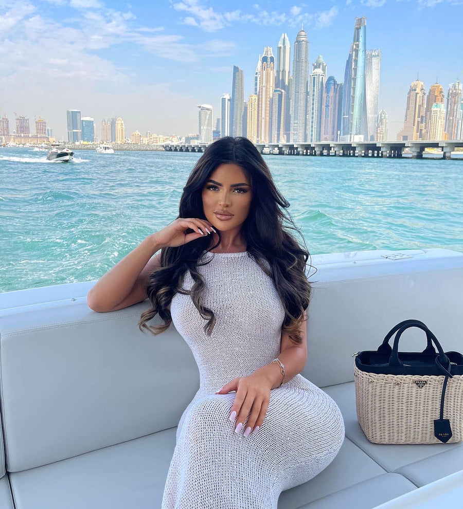 Angela – Rochie lungă strălucitoare