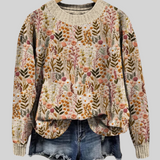 Mirabela – Pulover cu imprimeu floral