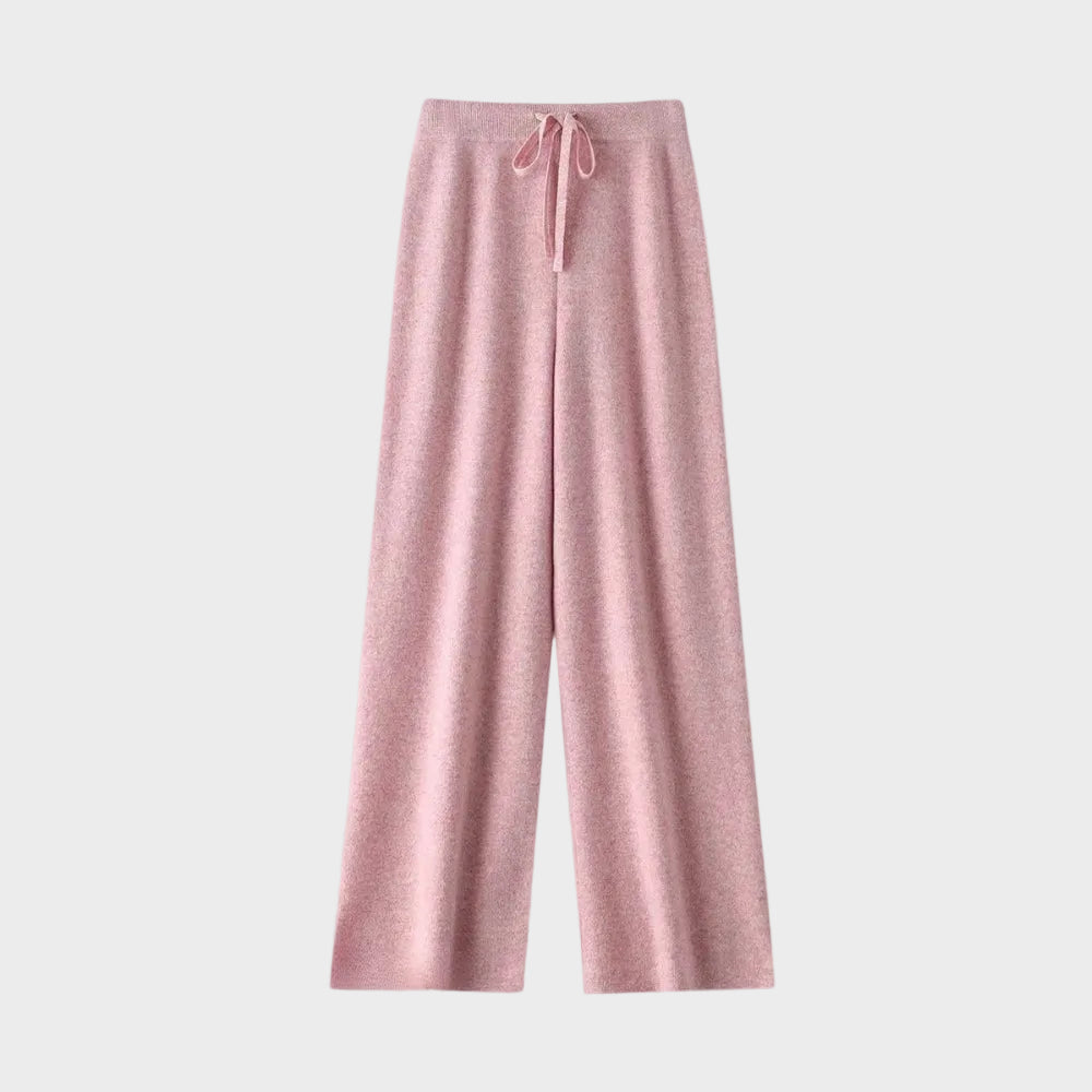 Constanța – Pantaloni tricotați cu picior larg