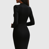 Iolanda – Rochie mulată cu decolteu