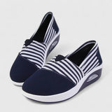 Anișoara – Pantofi slip-on cu dungi