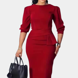 Olivia – Rochie mulată cu peplum