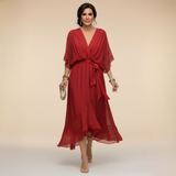 Mirabela – Rochie din șifon cu cordon