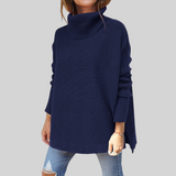Mălina – Pulover oversize cu guler înalt