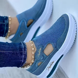 Isabela – Sneakers din plasă cu decupaje