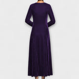Corina – Rochie lungă din catifea